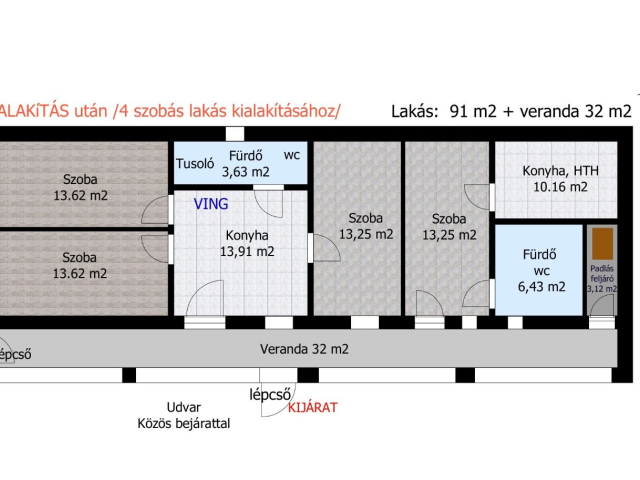 Eladó társasházi lakás Győr Pinnyéd